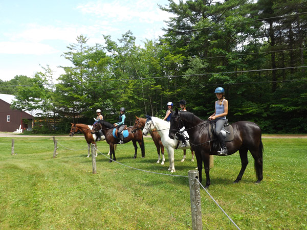 Youth Horsemanship Camp at CWF 